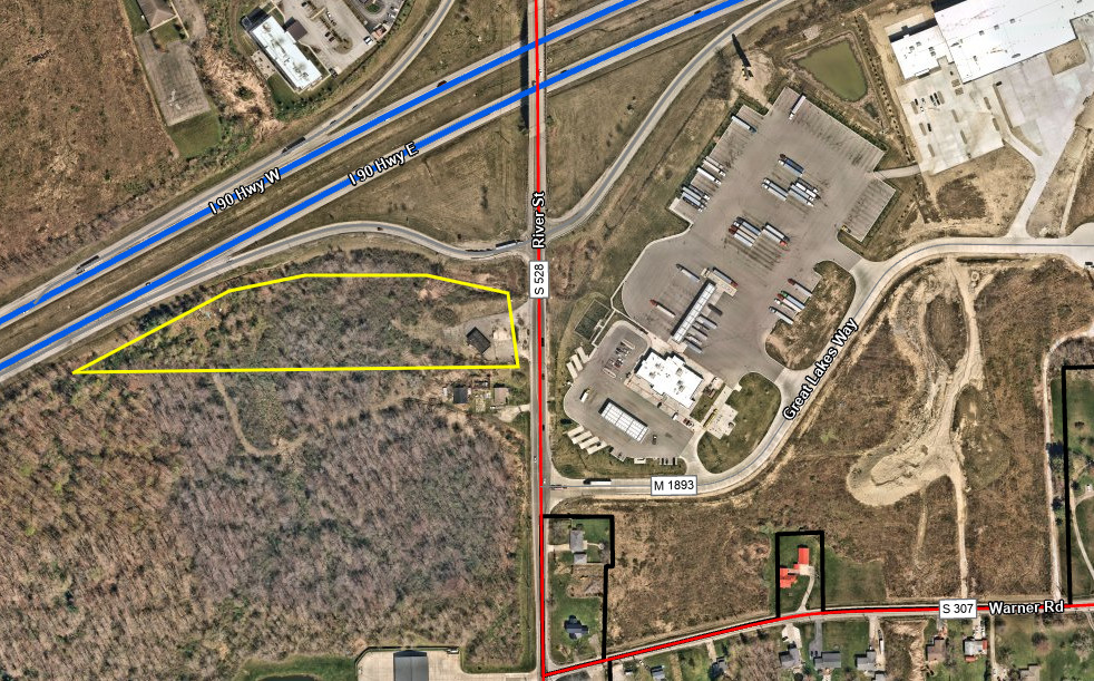 826 River St parcel map