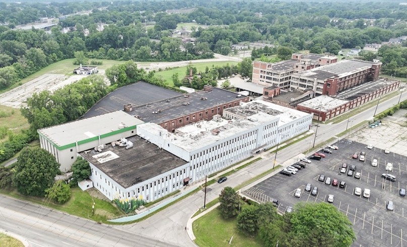 Aeriel view of 447 Hamilton